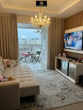 Apartamento mobiliado no Edifício Le Blanc em Camboriú