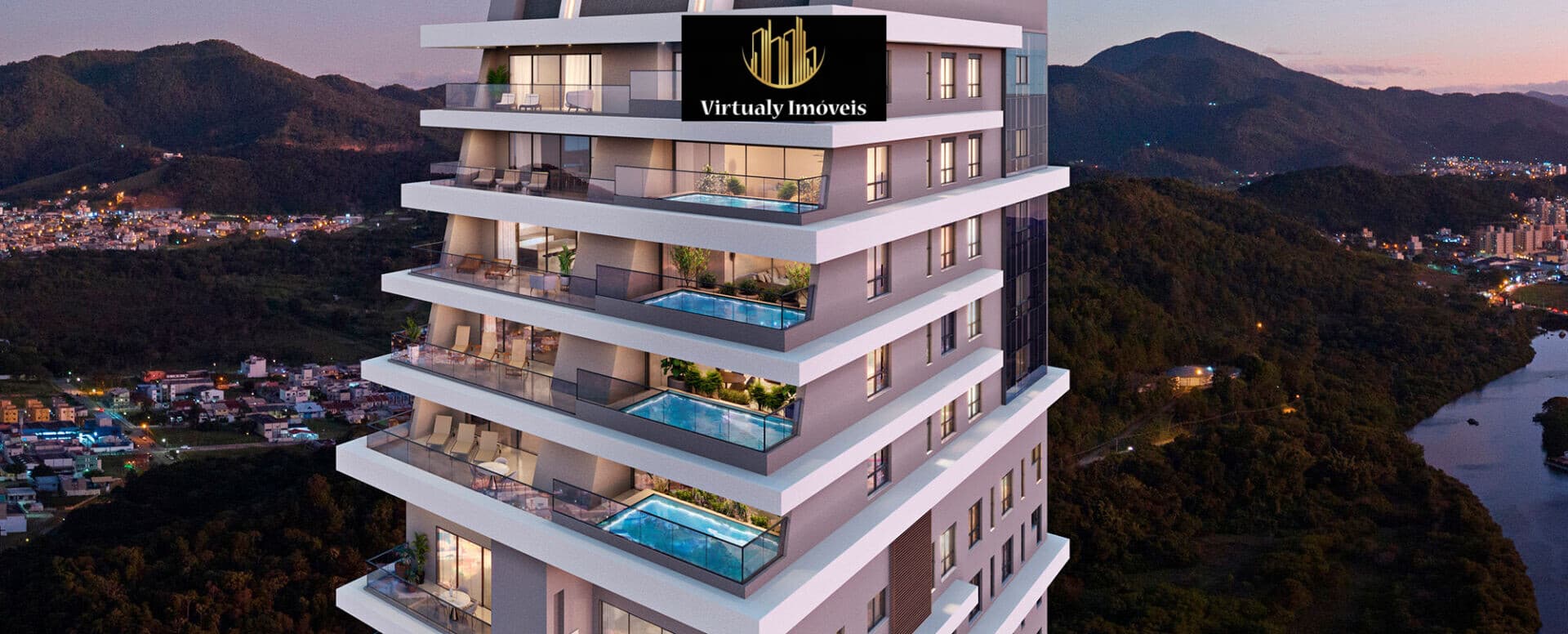 Apartamento no Edifício Hyde Atlântica em Balneário Camboriú