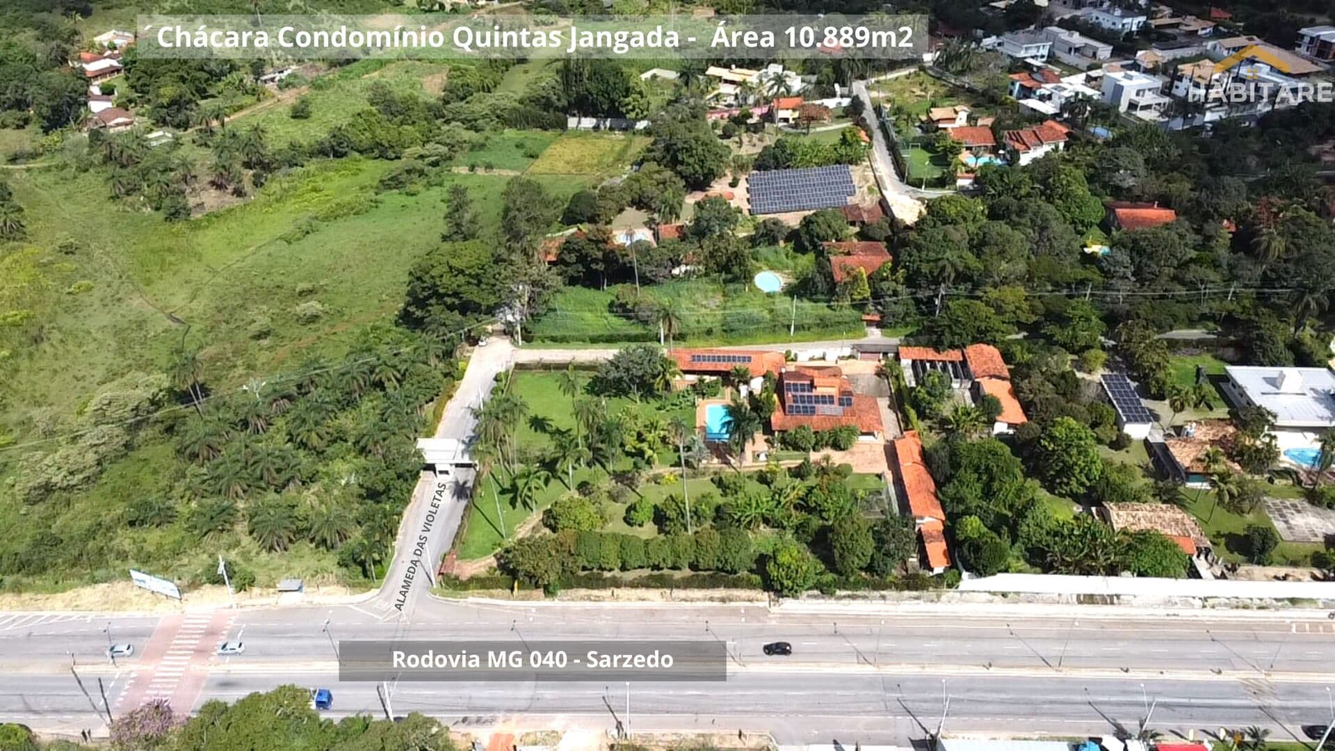 Chácaras integradas, 10.899 m² - Quintas da Jangada, Sarzedo/MG