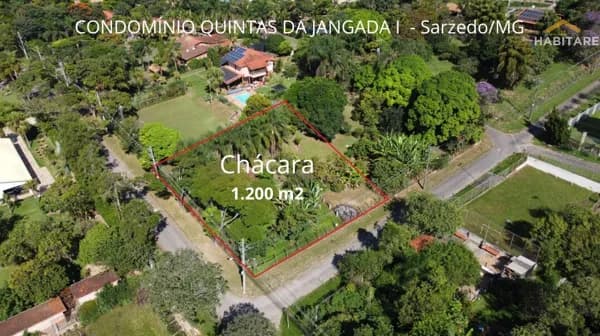 Chácara no Condomínio Quintas da Jangada I - Sarzedo/MG.
