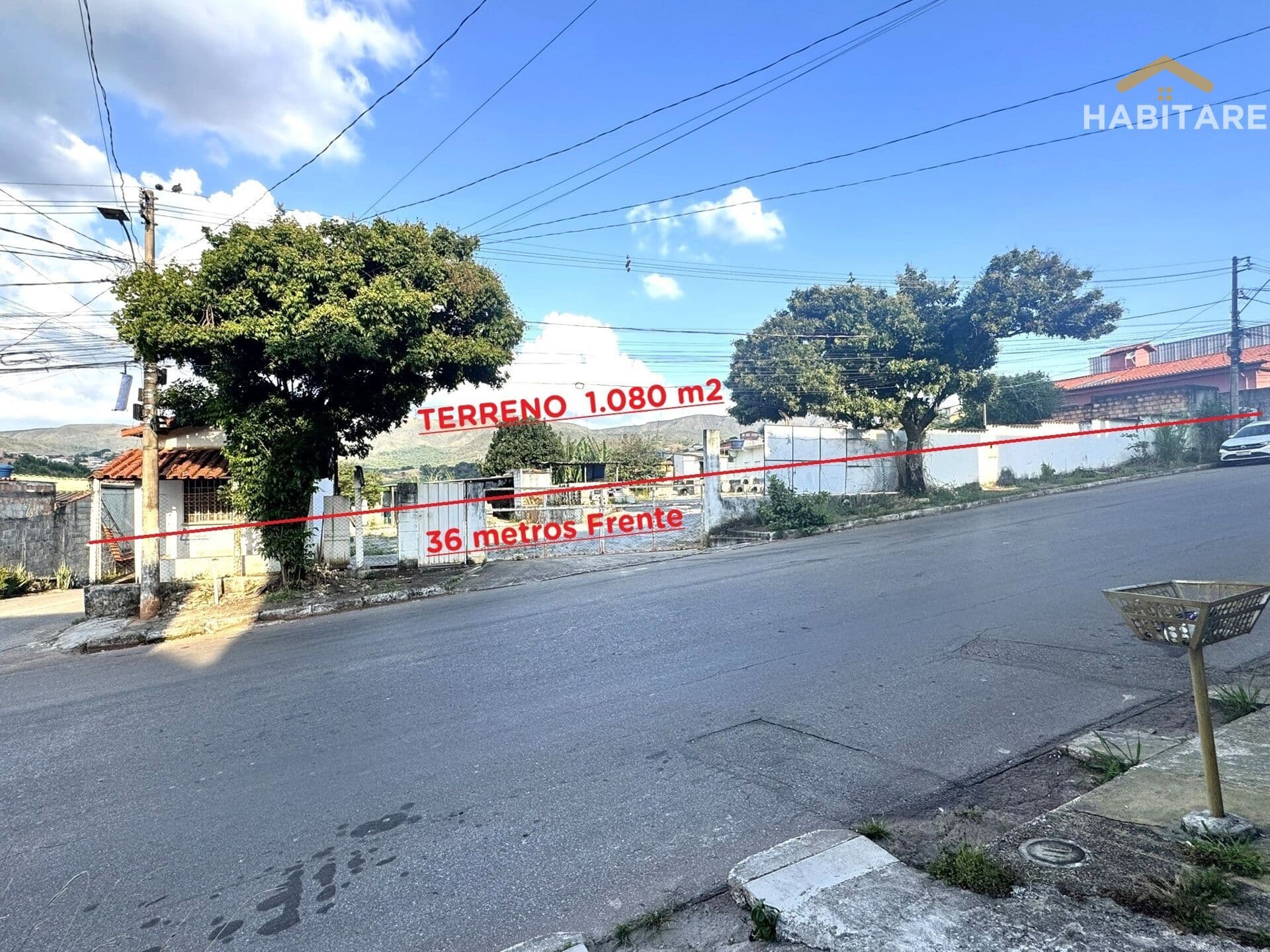 TERRENO COM 1.050 METROS - BOSQUE - IBIRITÉ
