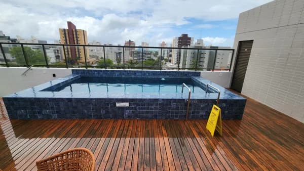 Flat Novo Mobiliado em Intermares a Poucos Metros da Praia!!