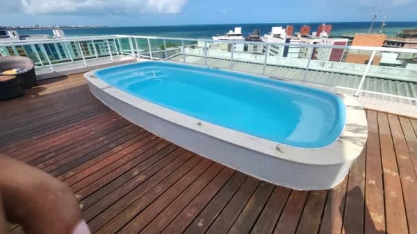 Apartamento amplo a menos de 250m da Praia do Bessa!!