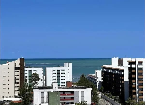 Já mobiliado em Ponta de Campina, com vista definitiva para o mar!!