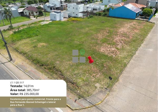 Lote/Terreno em Venâncio Aires - Santa Tecla
