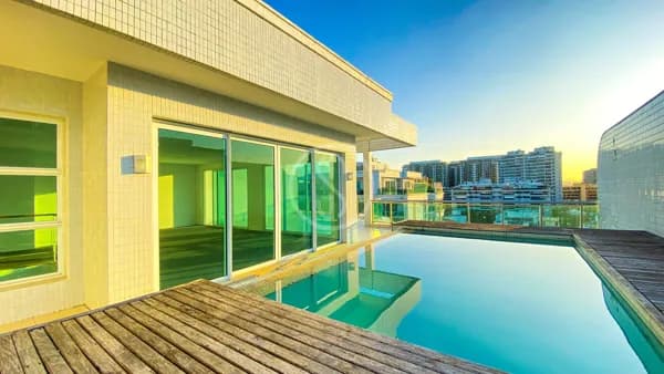 Cobertura com 575 m², 4 suítes, vista para o mar à venda - Les Residences de Mônaco, Barra da Tijuca - RJ