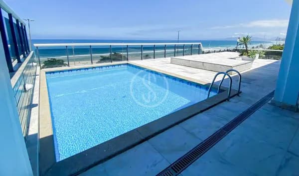 Cobertura duplex de frente para o mar no Pepê, com 4 suítes e lazer, 1075 m² à venda - Barra da Tijuca - RJ