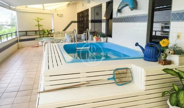 Cobertura linear com 4 quartos, 350 m², no Jardim Oceânico à venda - Barra da Tijuca - RJ