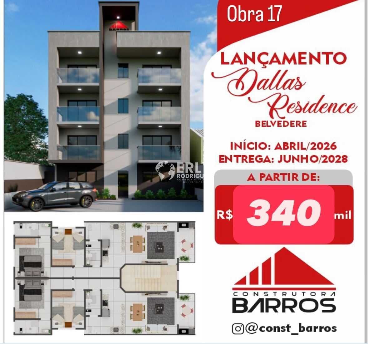 Apartamento com 02 quartos no Belvedere