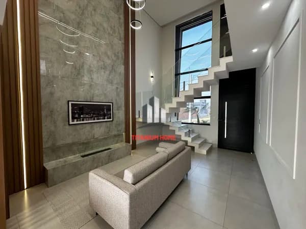 Casa de 4 dorm sendo uma suite e uma demi suite em Condomínio