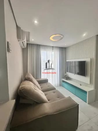Torres da Espanha 7ª andar - 2 dorm com sacada rico em Armarios
