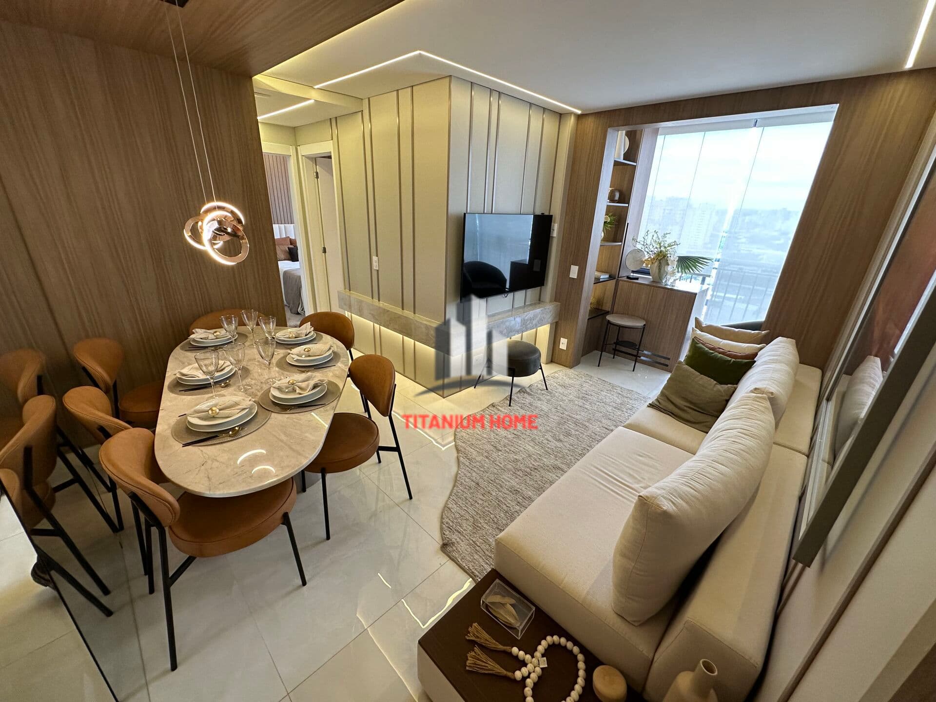 Living Vision 2 dorm (decorado) 1 vaga