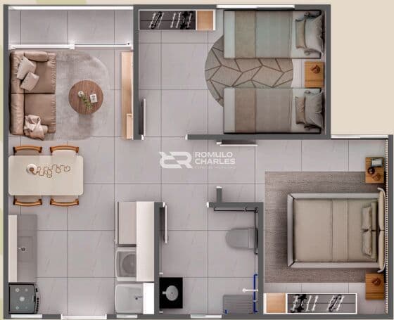 Apartamento em Itararé, Campina Grande/PB