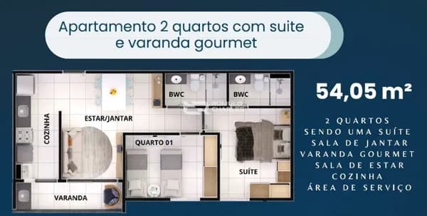 Apartamento em Dinamérica, Campina Grande/PB