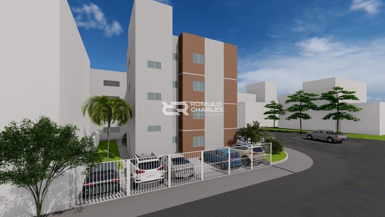 Apartamento com 2 dormitórios à venda por R$ 170.000 - Cruzeiro - Campina Grande/PB