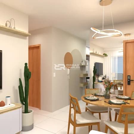 Apartamento com 2 dormitórios à venda por R$ 154.490 - Monte Santo - Campina Grande/PB