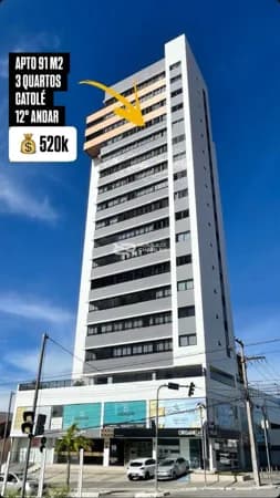 Apartamento em Catolé, Campina Grande/PB
