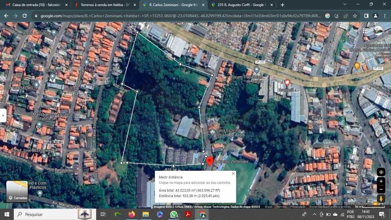 Área Residencial/Comercial - a 500 metros do centro!!!