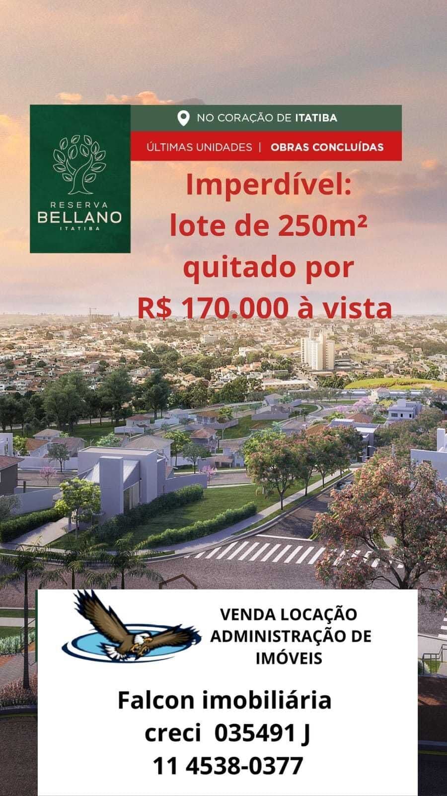 Lote/Terreno em Itatiba - Reserva Bellano