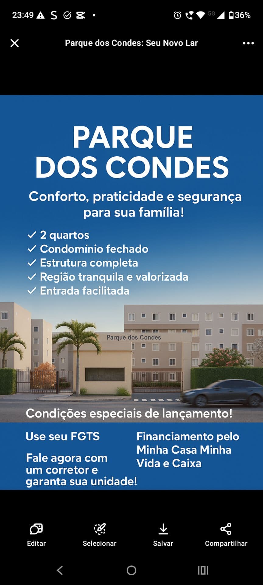 Mrv paralela Cidade Sete Sois