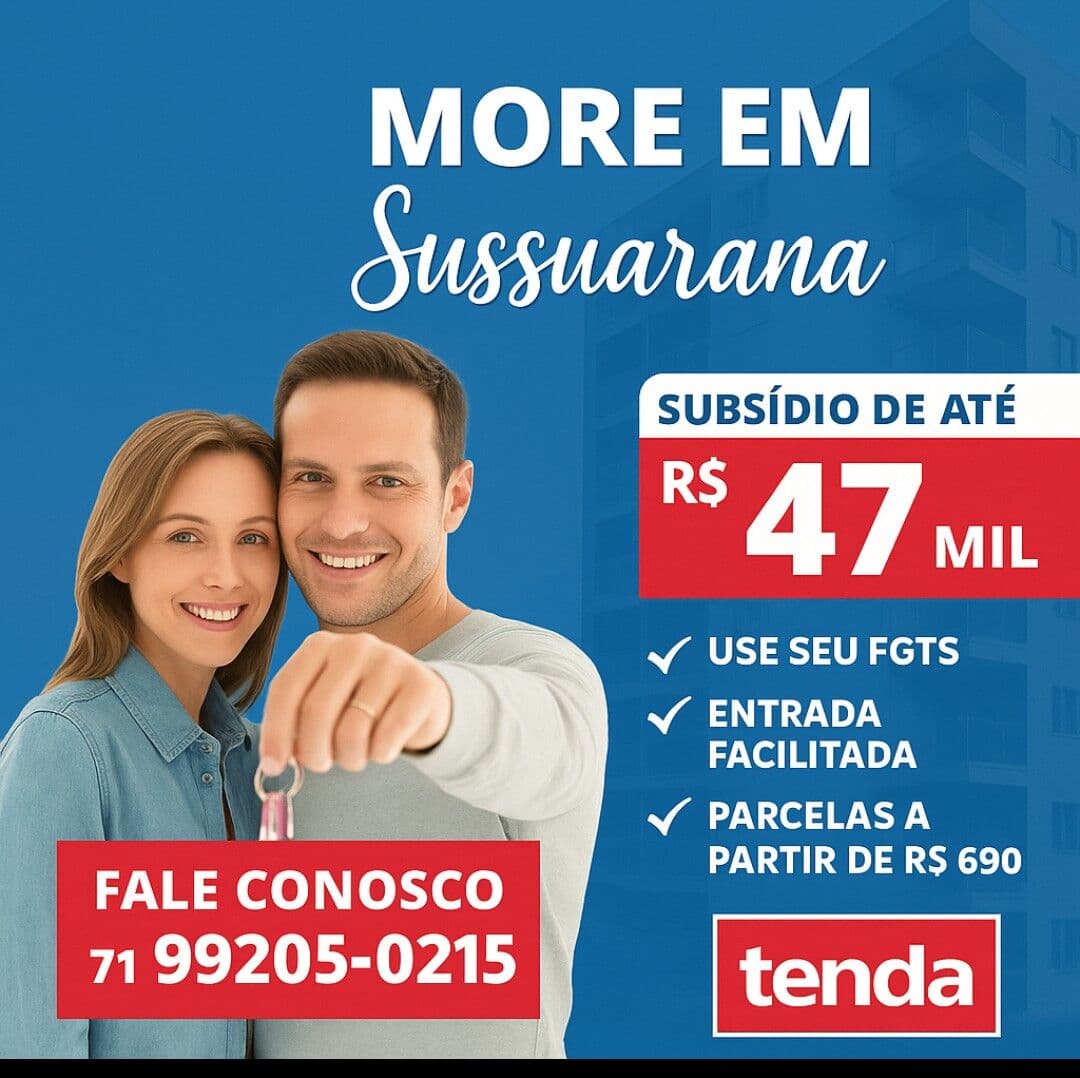 Tenda em Vale das Tulipas em sussuarana primeiro imóvel você encontra com Jorge Neto Corretor - Salvador/BA