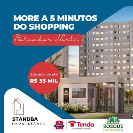Tenda em Bosque Salvador Norte à venda no Jardim das Margaridas - Salvador/BA