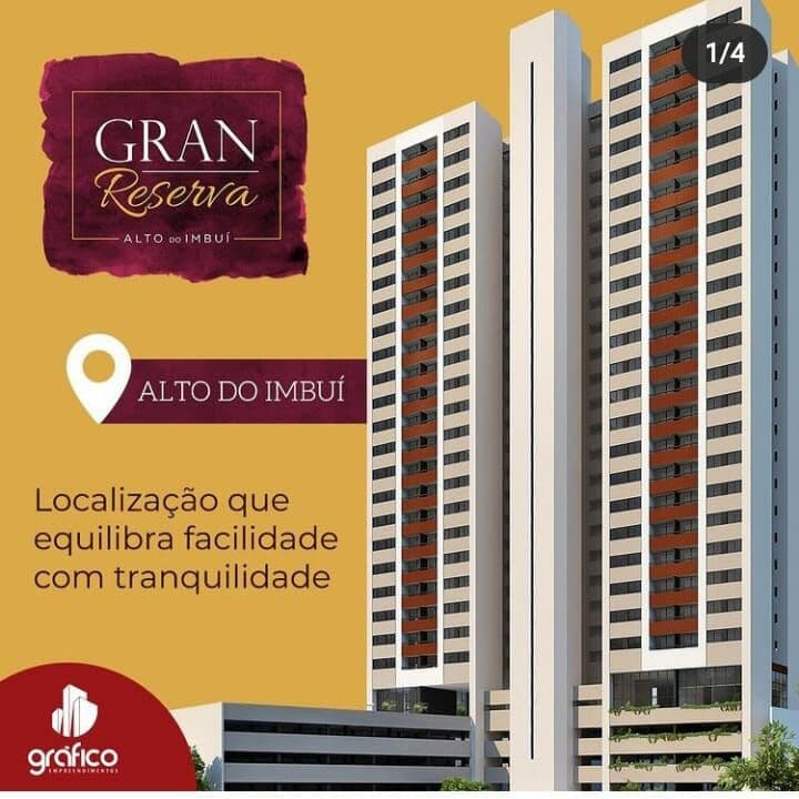Gran Reserva Imbui construtora Grafico - Salvador/BA