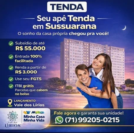 Tenda em Sussuarana, Salvador/BA