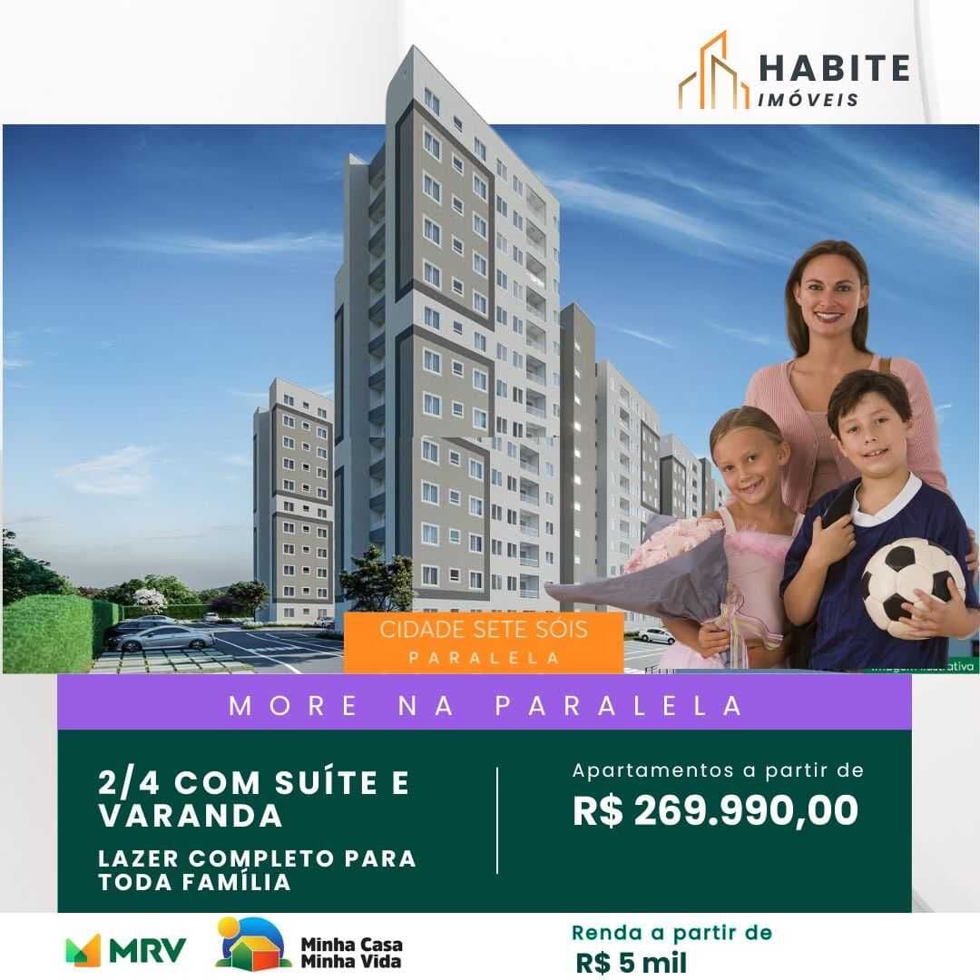 Spazio Imperatriz Sete sois MRV paralela Apartamento à venda no bairro Alphaville II - Salvador/BA