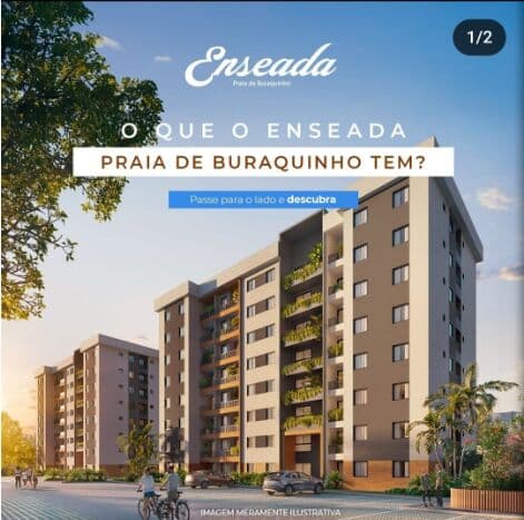 Enseada Praia de buraquinho 2 e 3 dorm.