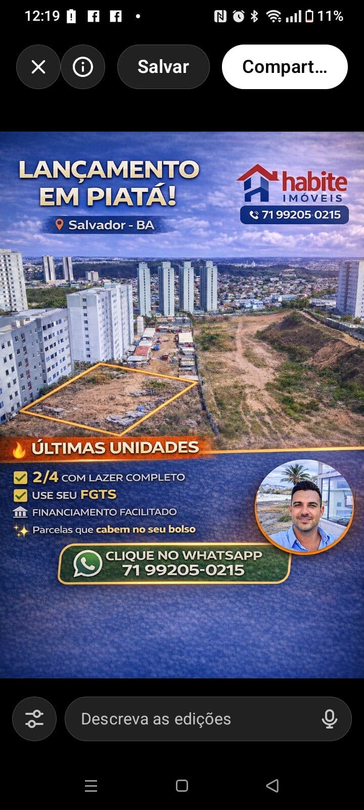 Encanto Piata condomínio fechado Tenda - Salvador/BA