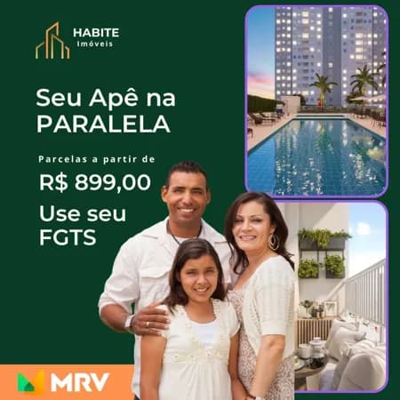Sete sois na av paralela Parque dos Marquezes MRV em condomínio setesois Paralaela à venda ao lado do ALPHAVILLE2 - Salvador/BA