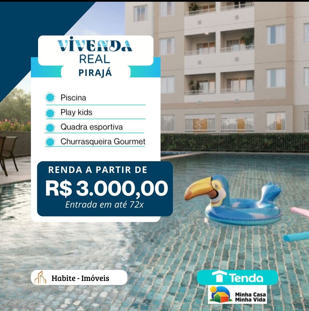 Vivenda Real em Piraja Porto Seco Apartamen em Salvador/BA TENDA