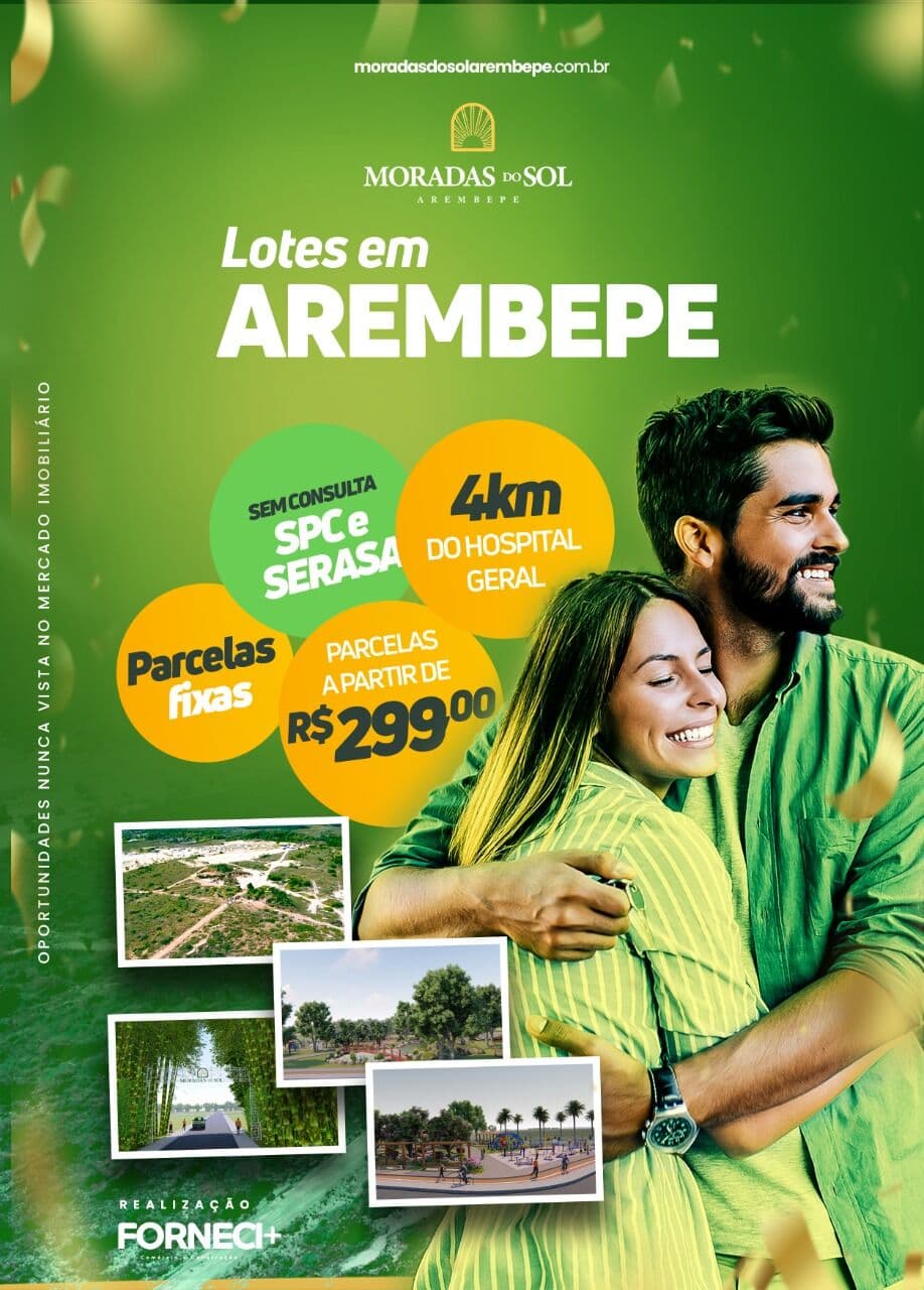 Morado do Sol Terreno à venda no bairro Arembepe (Abrantes) - Camaçari/BA