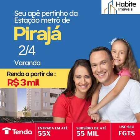 TENDA em Pirajá apartamento a venda em Pirajá