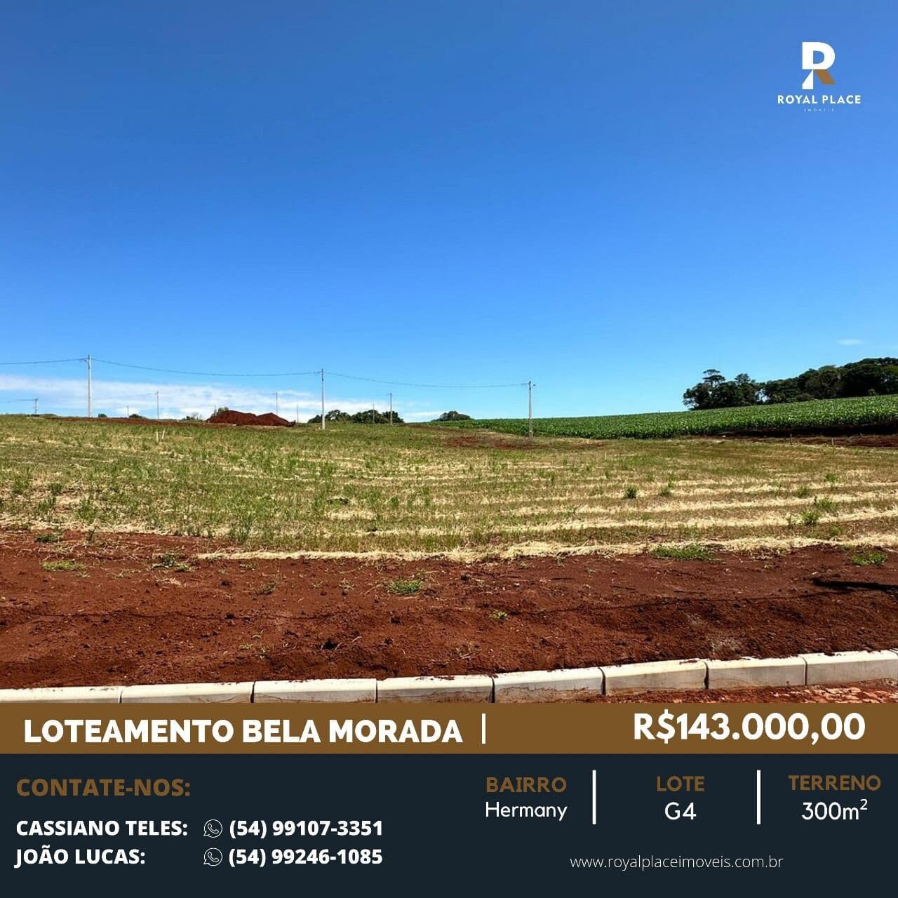 Lote/Terreno em Ibirubá - Hermany
