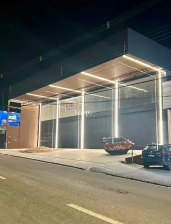 Galpão com Mesanino, Área total 524,46, Pé Direito Duplo, na Avenida Milão, Celina Park, Goiânia-GO