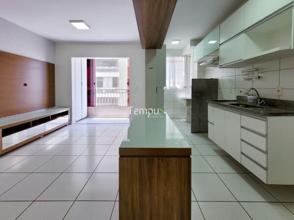 Aluguel Apartamento em Vila Rosa, 56m², 2 quartos 1 suíte, Completo Armários, Residencial ilha das Flores, Goiânia/GO