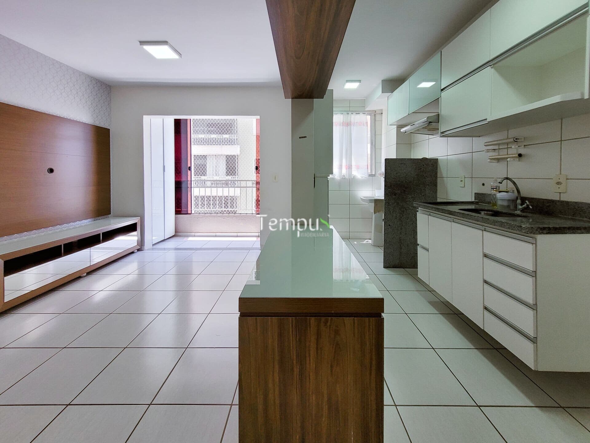 Aluguel Apartamento em Vila Rosa, 56m², 2 quartos 1 suíte, Completo Armários, Residencial ilha das Flores, Goiânia/GO