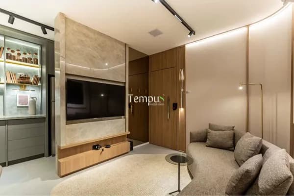 Apartamento Padrão, no Wish 37 com 58m² possui2 quartos 1 suíte