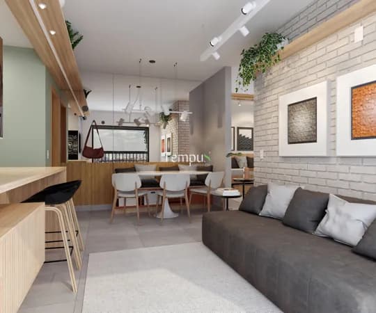 LANÇAMENTO PRONTO PARA MORAR! 2 QUARTOS COM SUITE, VARANDA, 58 M², SETOR SUDOESTE, GOIÂNIA-GO