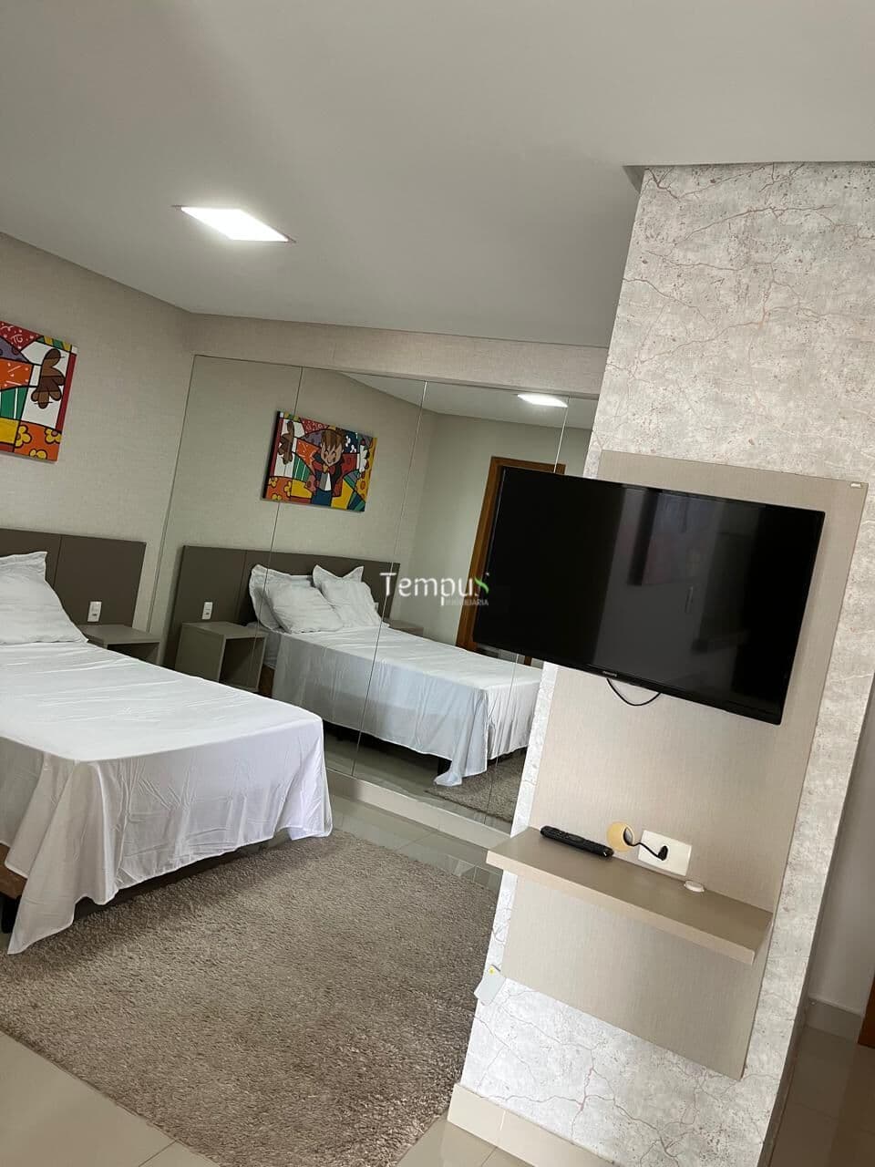 Flat Ônix Bueno Residence, 47 m², mobiliado, em Setor Bueno, Goiânia/GO