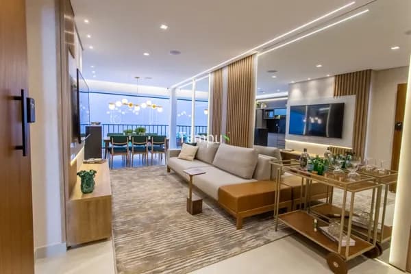 Apartamento Alto Padrão, Parque Amazonia, vista livre, andar alto, 3 Suítes