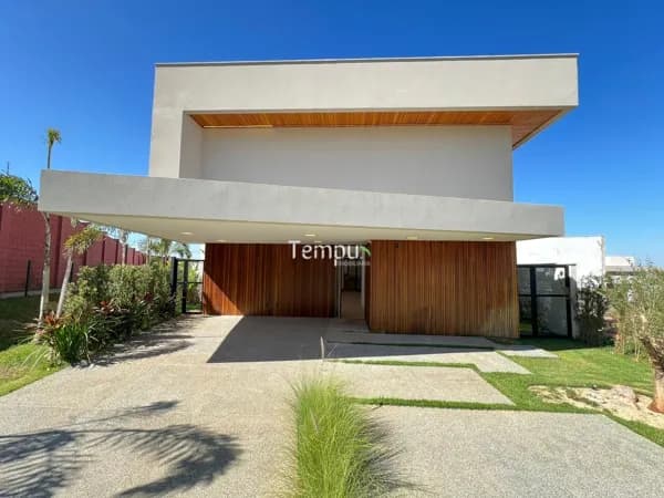 Sobrado à venda no Jardins Bolonha - Senador Canedo/GO, com 314m², possui 4 suítes, piscina aquecida, churrasqueira