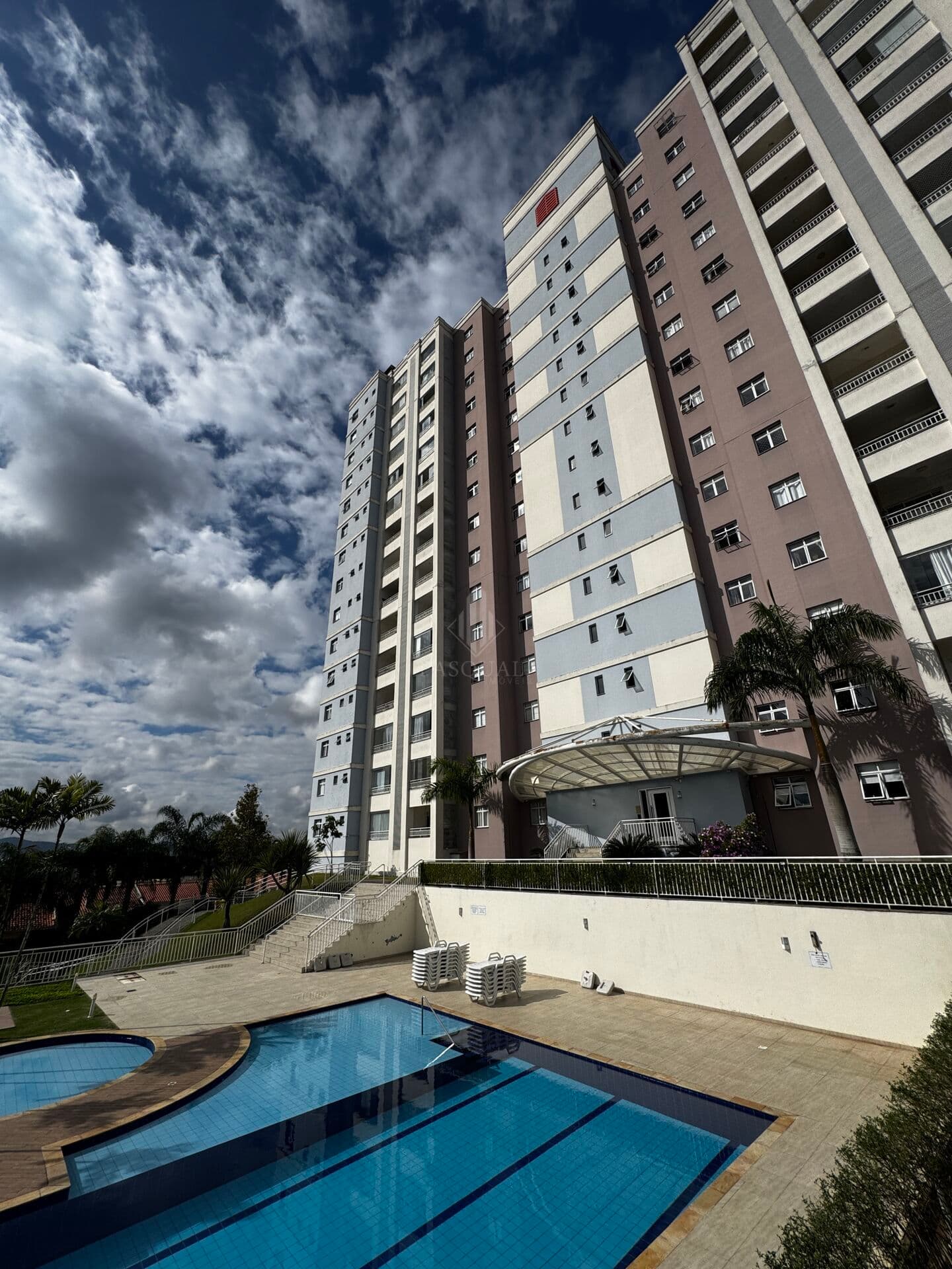 Apartamento no Bairro Água Verde em Blumenau com 3 Dormitórios (1 suítes) e 70.84m²