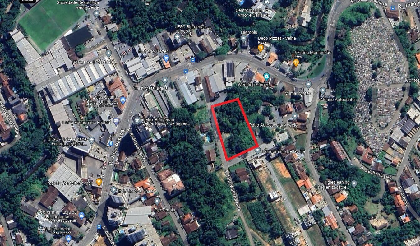 Terreno em Velha, Blumenau/SC