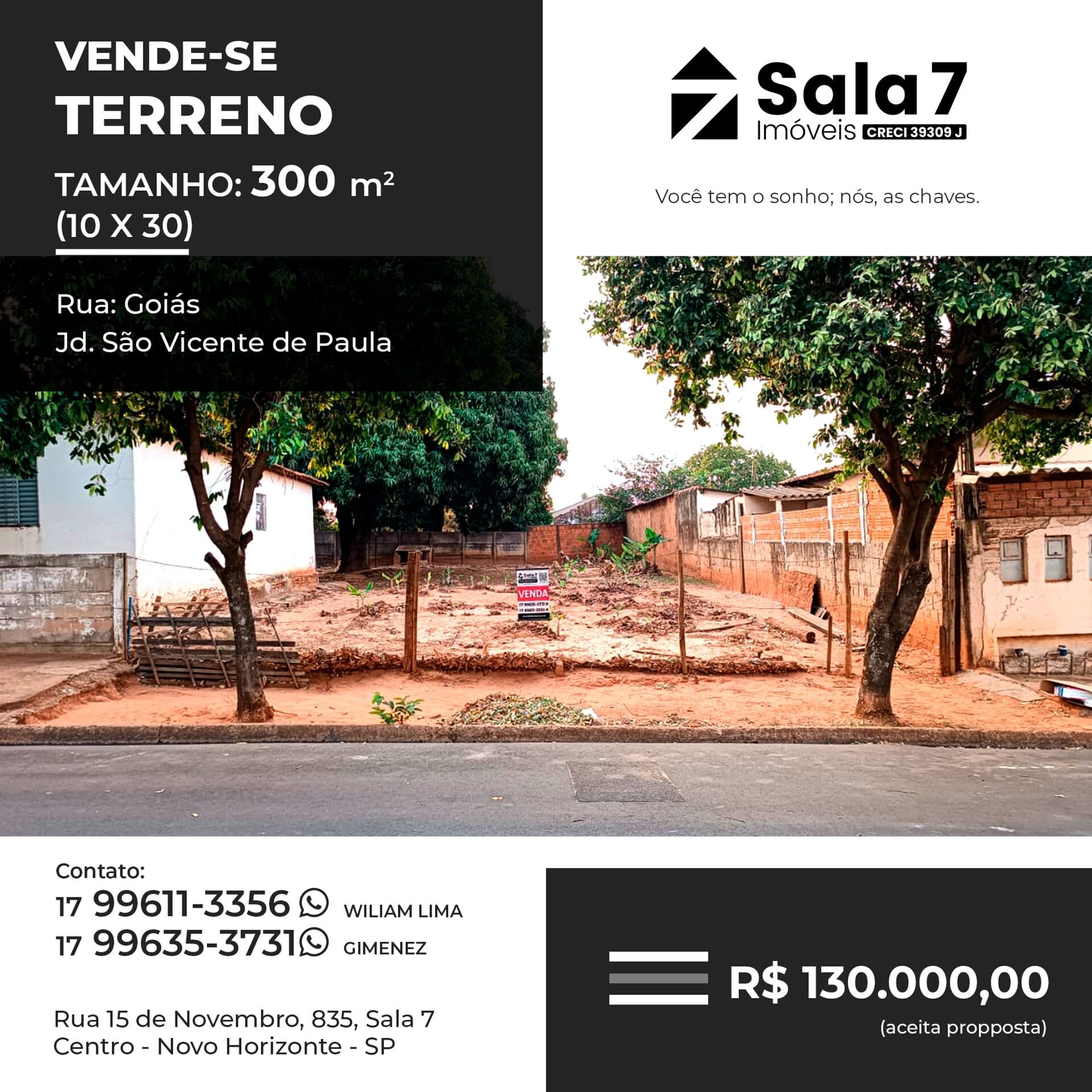 Terreno na São Vicente