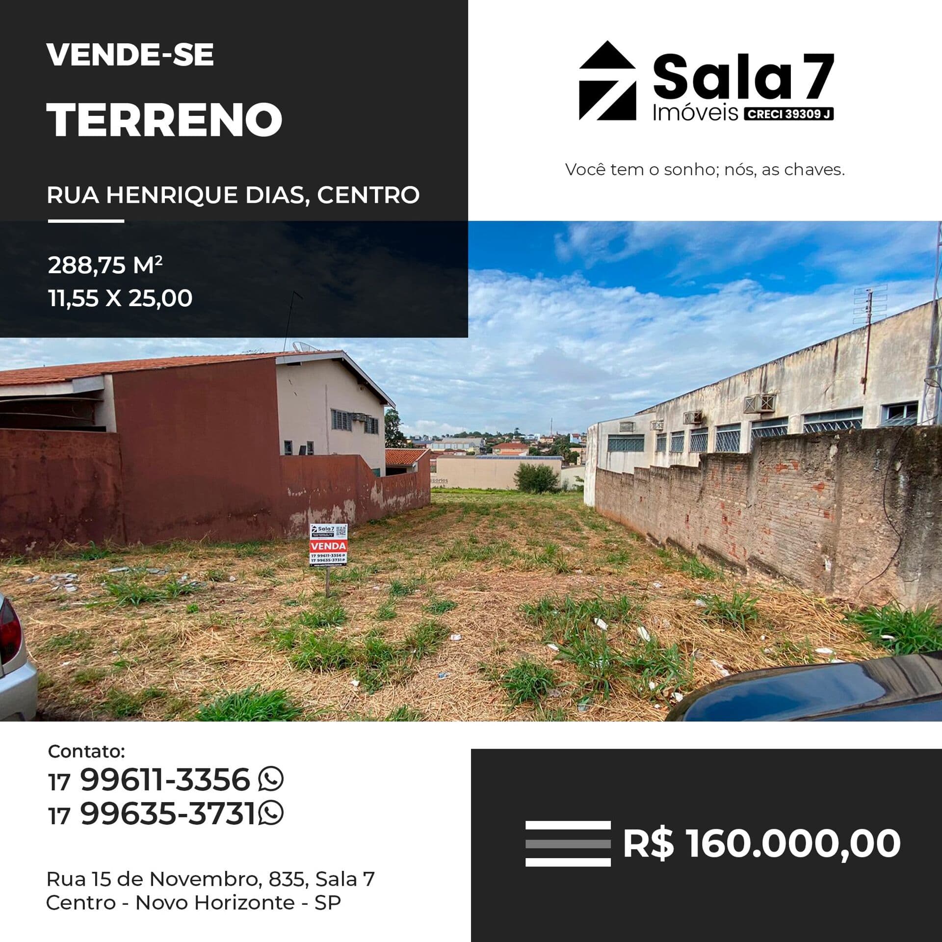 Terreno no Centro