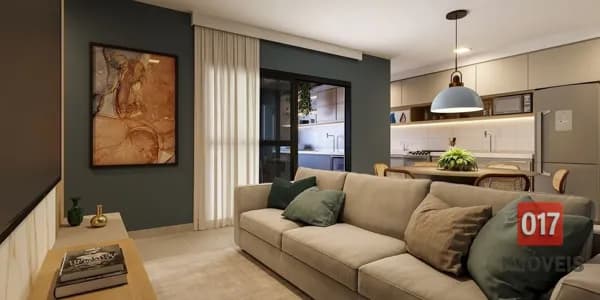Apartamento 59 m² — 2 dormitórios (1 suíte) no Viven, Rio Preto