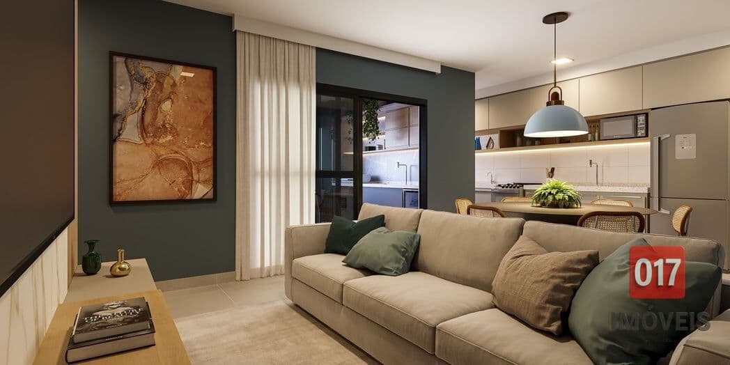 Apartamento 59 m² — 2 dormitórios (1 suíte) no Viven, Rio Preto